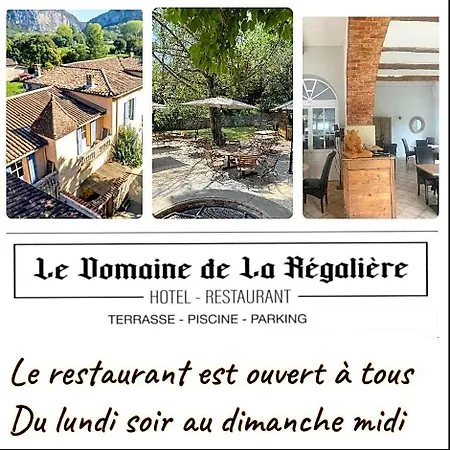Hotel Logis Le Domaine De La Regaliere 3*